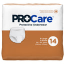 First Quality Products LLC ProCare Moderate to Maximum Absorbent Underwear, Extra Large (56/CS) 