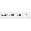McKesson Brand McKesson Argent Sure-Check Sterilization Pouch, 5-1/4 x 10 Inch (2000/CS) 