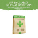 Patch Adhesive Strip with Aloe Vera, 2 x 3 Inch / 3 x 3 Inch