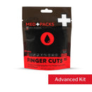 Med Packs First Aid Kit for Finger Cuts – Emergency Supplies in Portable Pouch 