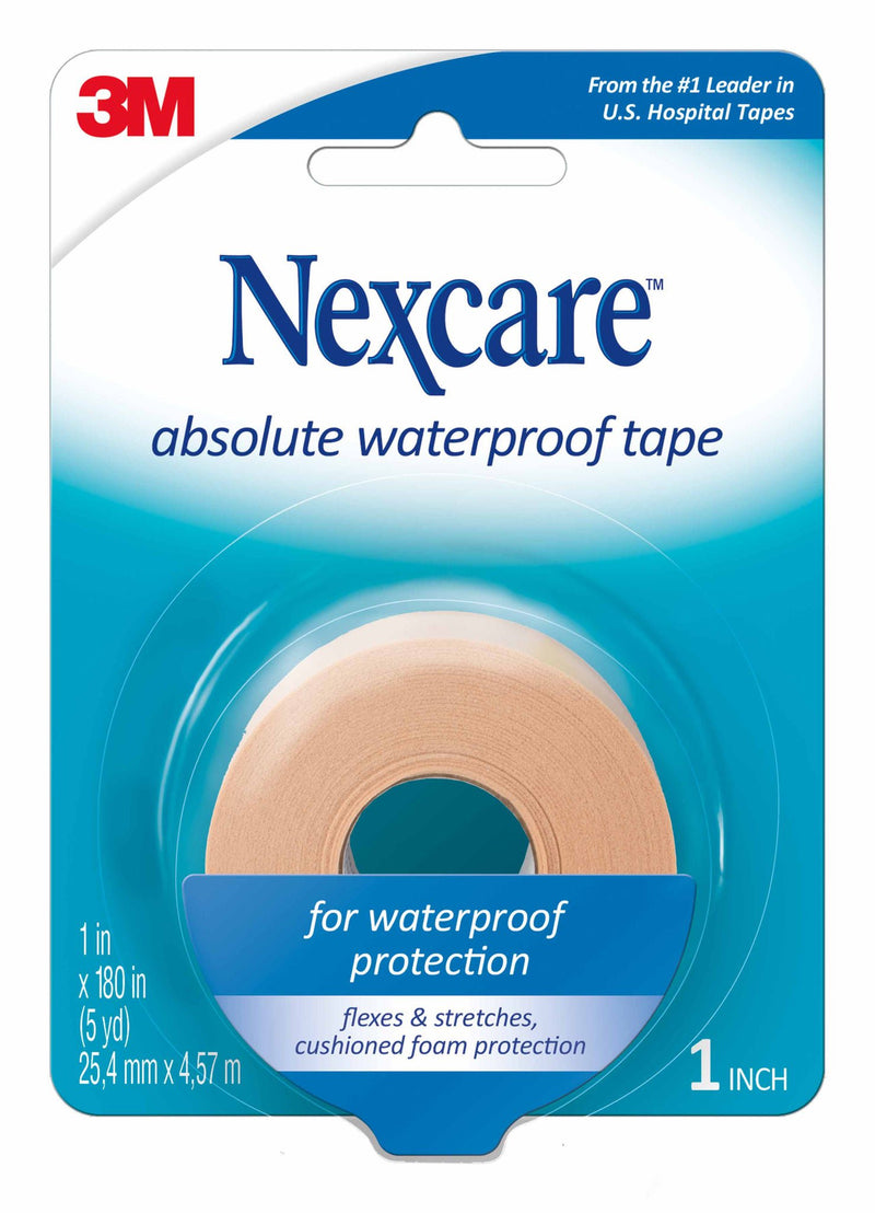 3M Nexcare Foam Medical Tape, 1 Inch x 5 Yard, Tan (Case of 24)