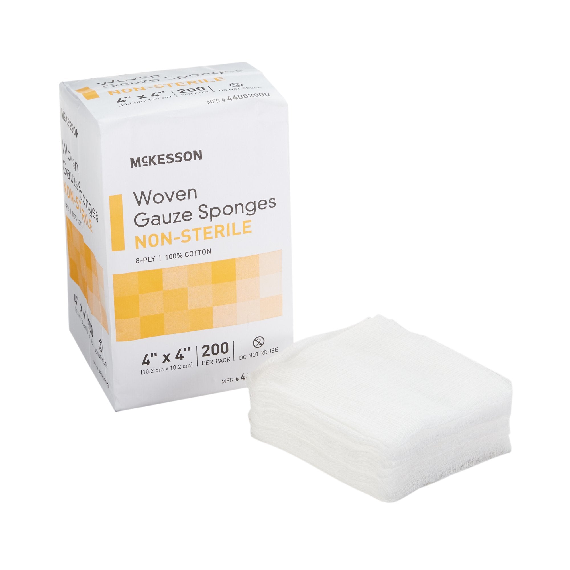 McKesson Brand McKesson Gauze Sponge, 4 x 4 Inch, Eight Ply (4000/CS) 