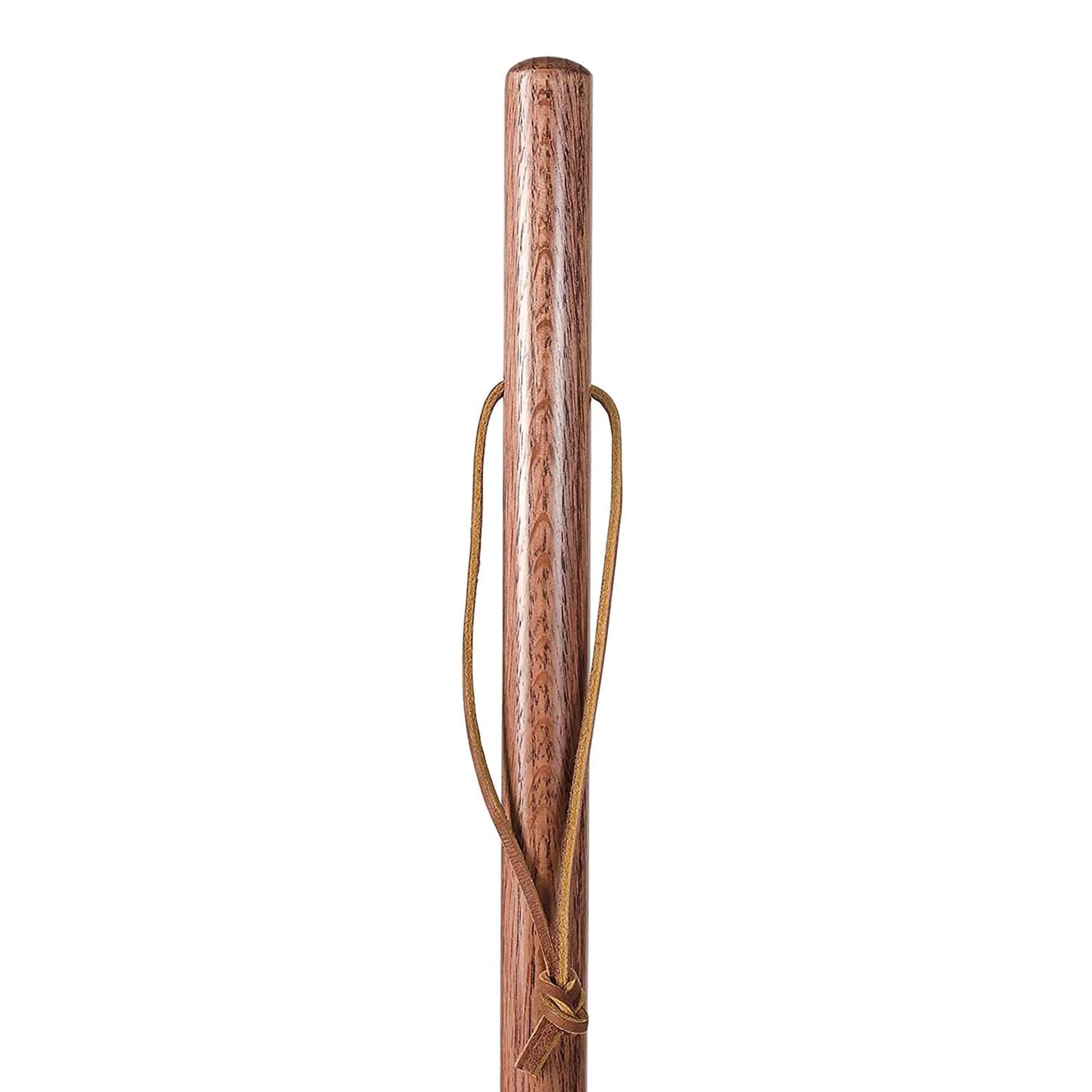 Mabis Healthcare Brazos Twisted Oak Backpacker Handcrafted Walking Stick, 58-Inch Height 
