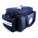 Trauma Bag MedSource Navy Blue Water Resistant Fabric 10-1/2 X 12 X 20 Inch (Each)
