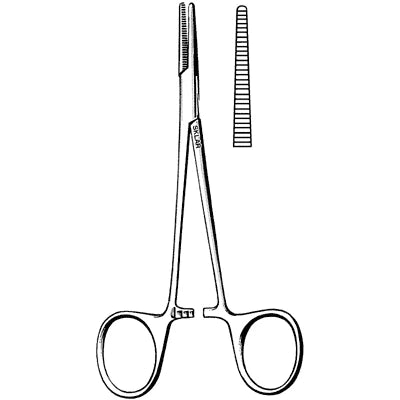 Sklar Halsted Mosquito Hemostatic Forceps - 5-1/2", Straight - 17-1460