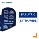 McKesson Slipper Socks, Single Tread, Bariatric, Kingfisher Blue (Case of 48 Pairs)