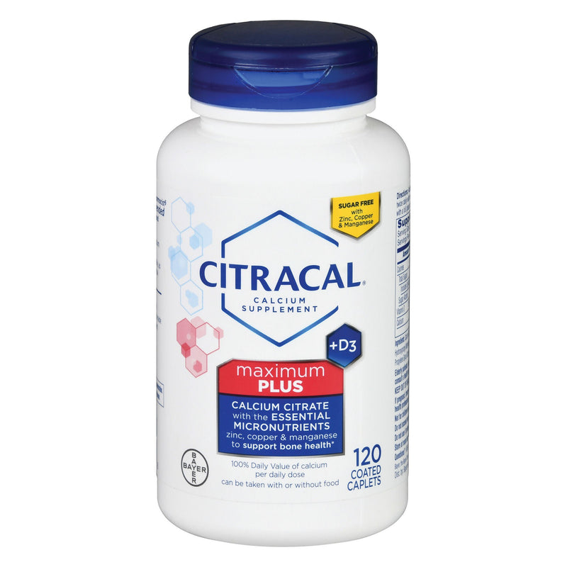 Citracal Max Calcium / Vitamin D Joint Health Supplement (Bottle of 120)