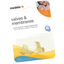 Valve / Membrane For Medela Breast Pumps and Breast Shields (Case of 6)