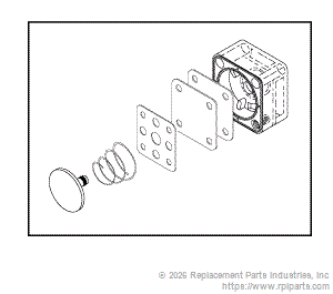 RPI ADK173 Black Valve Body Repair Kit