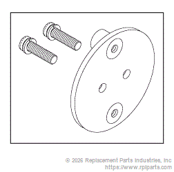 RPI ADP271 Mount Plate (Lamp Shield) 