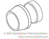 RPI ADS032 Polyflo Sleeve/Ferrule (1/4") 