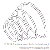 RPI ADS045 Conical Compression Spring 