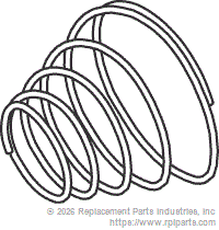 RPI ADS156 Spring (Conical Compression) 