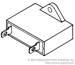RPI AIC058 Motor Start Capacitor 