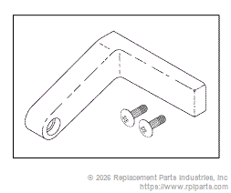 RPI AIH147 Hinge (Access Panel) Front Left 