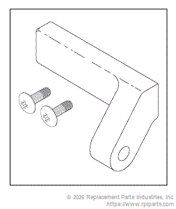 RPI AIH149 Hinge (Access Panel) Rear Left
