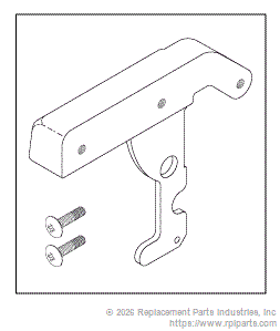 RPI AIH153 Hinge (Hood) Rear Left 