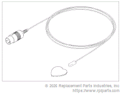 RPI AIP080 Skin Temperature Probe (Disposable) 