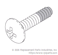 RPI AIS172 Screw (#6-32 X 9/16) 