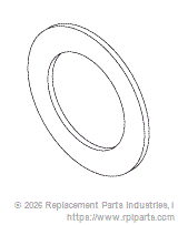 RPI AIW177 Flat Washer (1/4) 