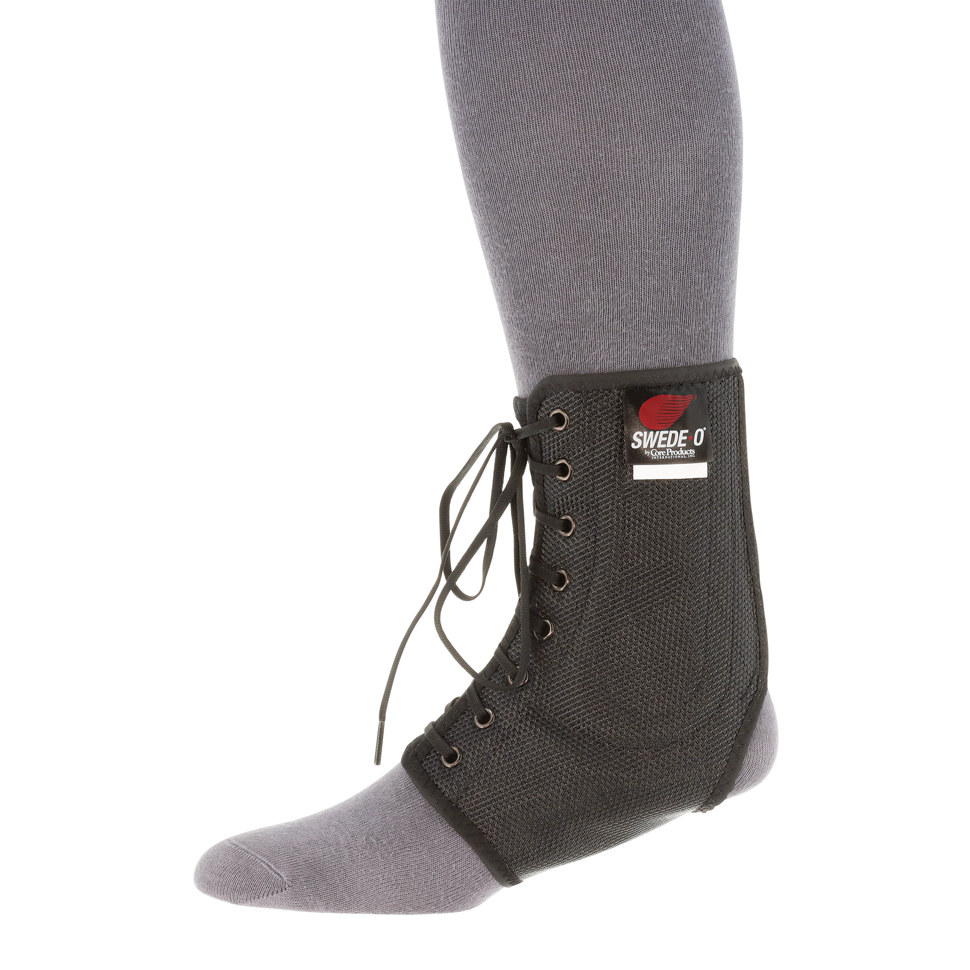 BRACE ANKLE LACEUP ECONO XLBLK