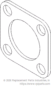 RPI AMG190 Gasket (Heater Flange) 