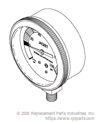 RPI AMG244 Pressure Gauge (Jacket) 