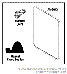 RPI AMK056 Door Gasket Kit