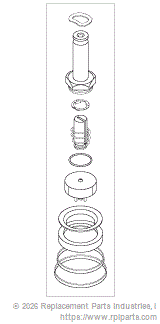 RPI AMK085 Solenoid Valve Repair Kit For 3/8” Port Valves