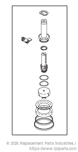 RPI AMK089 Solenoid Valve Repair Kit 