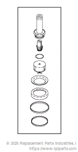RPI AMK220 Solenoid Valve Repair Kit 