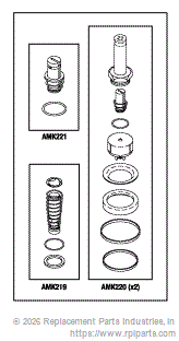 RPI AMP211 Pm Pack (Steam Manifold) 