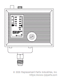 RPI AMS253 Pressure Control Switch (Operating Pressure) 