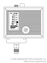 RPI AMS254 Pressure Switch (High Limit) 