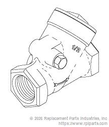 RPI AMV229 Check Valve (1/2")