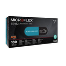 Ansell Microflex Midknight Powder-Free Nitrile Exam Gloves 
