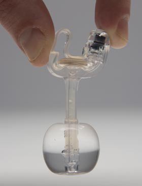 Low Profile Balloon Button Gastrostomy Tube Kit MiniONE 12 Fr. 0.8 cm Tube Silicone Sterile 