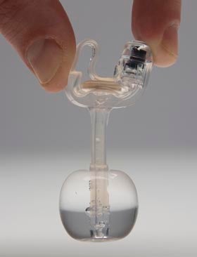 Low Profile Balloon Button Gastrostomy Tube Kit MiniONE 12 Fr. 0.8 cm Tube Silicone Sterile (Each)