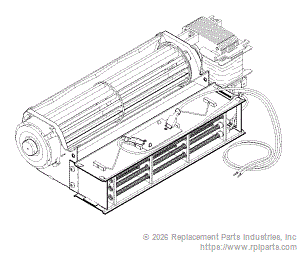 RPI ATA670 Heater And Fan Assembly 