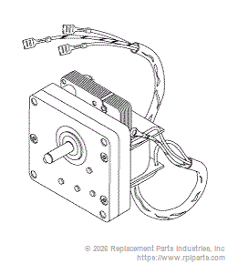 RPI ATM630 Main Drive Motor 