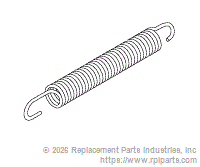 RPI ATS603 Shutter Return Spring 