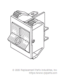 RPI ATS674 Process Switch (Green) 