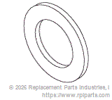RPI ATW638 Drain Tube Washer 