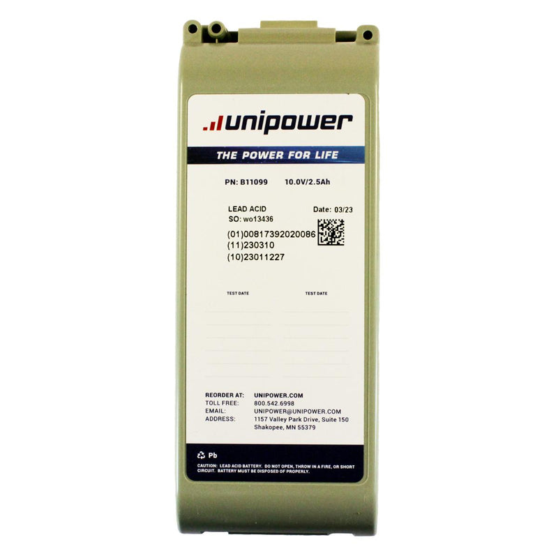 ZOLL PD 4410 Defibrillator Battery - 10v 2.5Ah Rechargeable