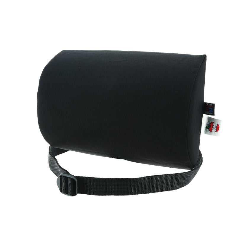 SUPPORT LUMBAR LUNIFORM BLK1/EA