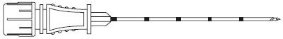 Coaxial Biopsy Needle Truguide 15 Gauge 13.8 cm Length