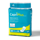 Bladder Control Pad Contour Plus Ultimate 8 X 17 Inch Heavy Absorbency Super Absorbent Core One Size Fits Most (168/CS)