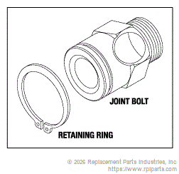 RPI BEB018 Joint Bolt 