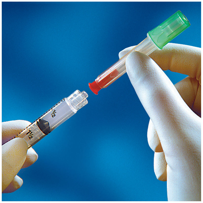 SYRINGE 3ML W/TWIN CANNULA100/BX 8BX/CS