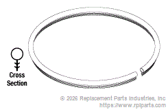 RPI BKG025 Bulb Gasket